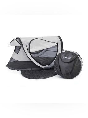 KidCo Pea Pod Plus Travel Bed in Midnight Black